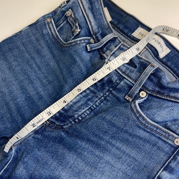 Denim Forum Nico Mid Rise Skinny Crop Size 25 - Picture 9 of 10